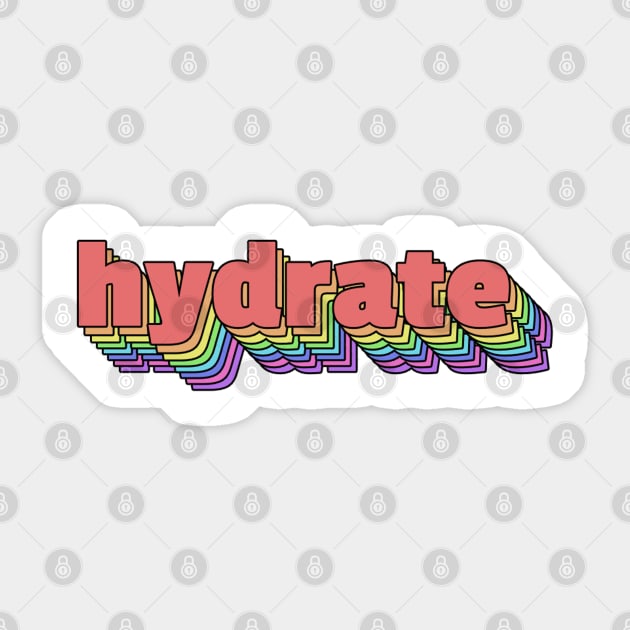 Hydrate Sticker by raosnop